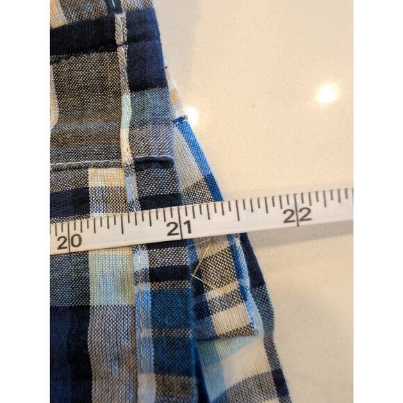 Ann Taylor LOFT Patchwork Plaid Blazer Jacket Women’s Size 4 Cotton Lined - Picture 6 of 6